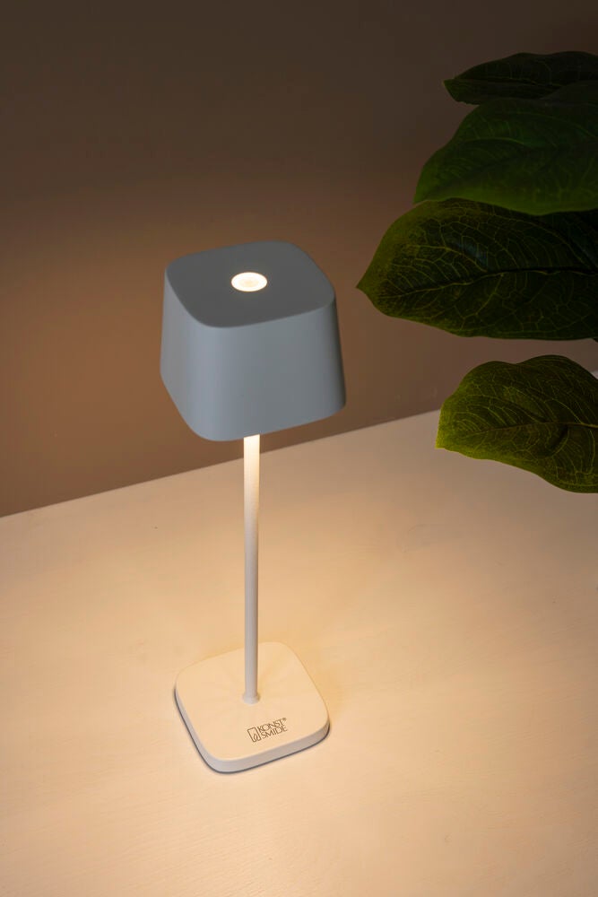 Capri table lamp USB teracotta