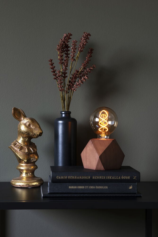 B/O Dekoration LED trä