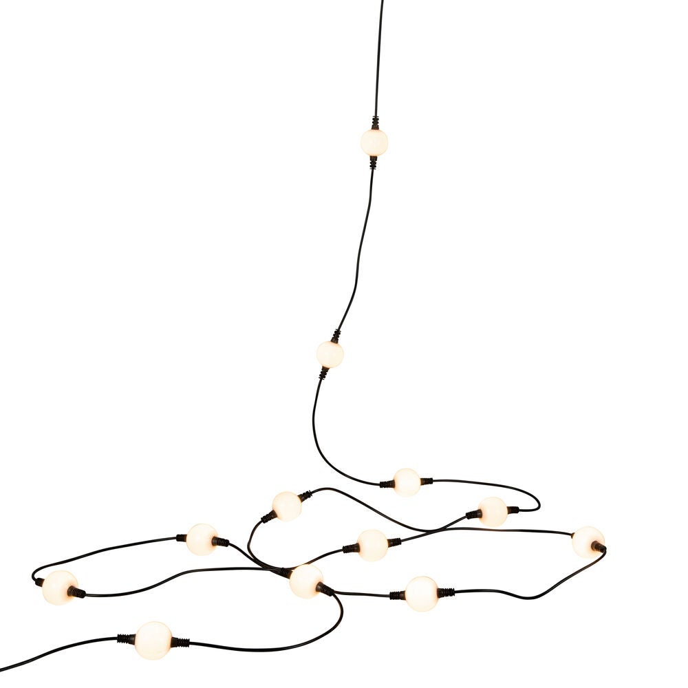 Ljusslinga 30 opal lampor, LED