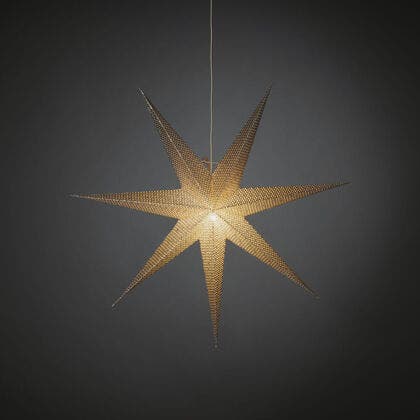 7 Point Paper Star 78cm Silver
