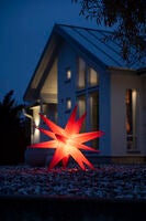 3D Star 100cm red
