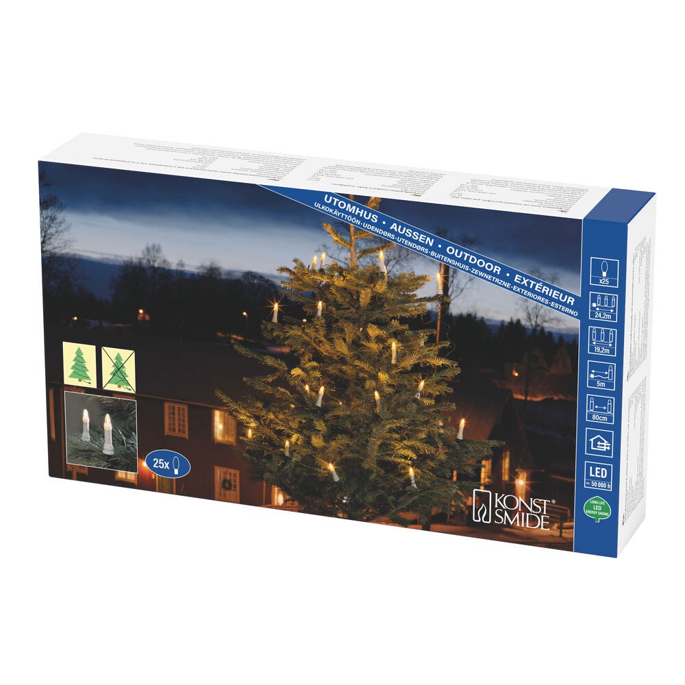 Christmas lightset outd DC LED