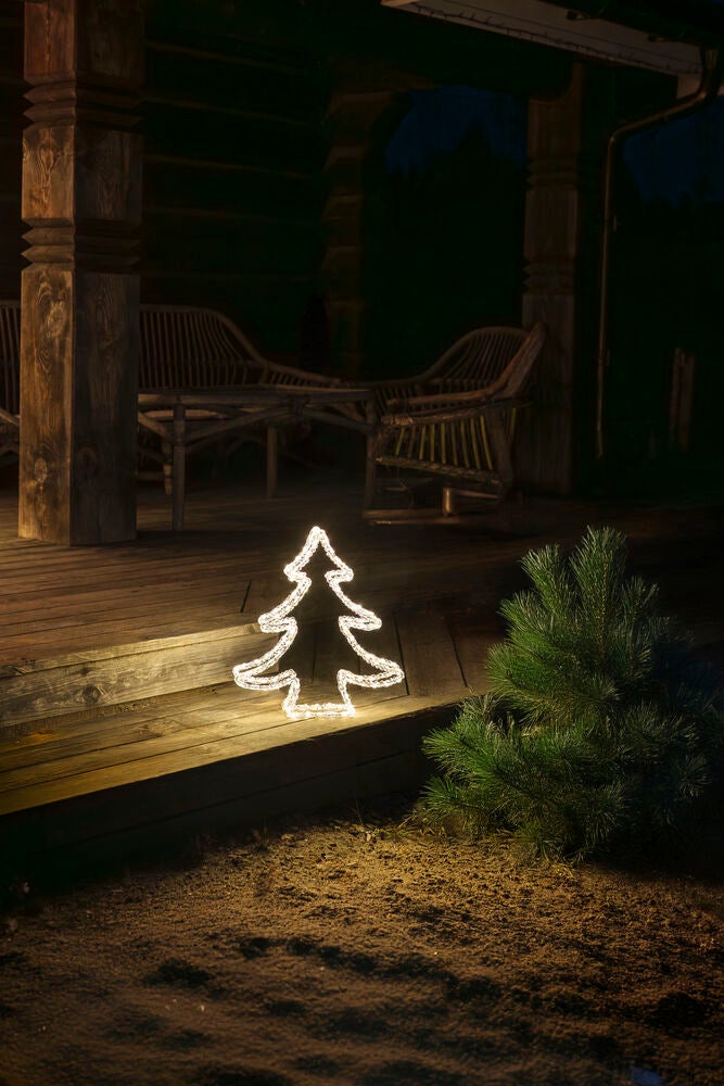 Acrylic Double- X-mas trees