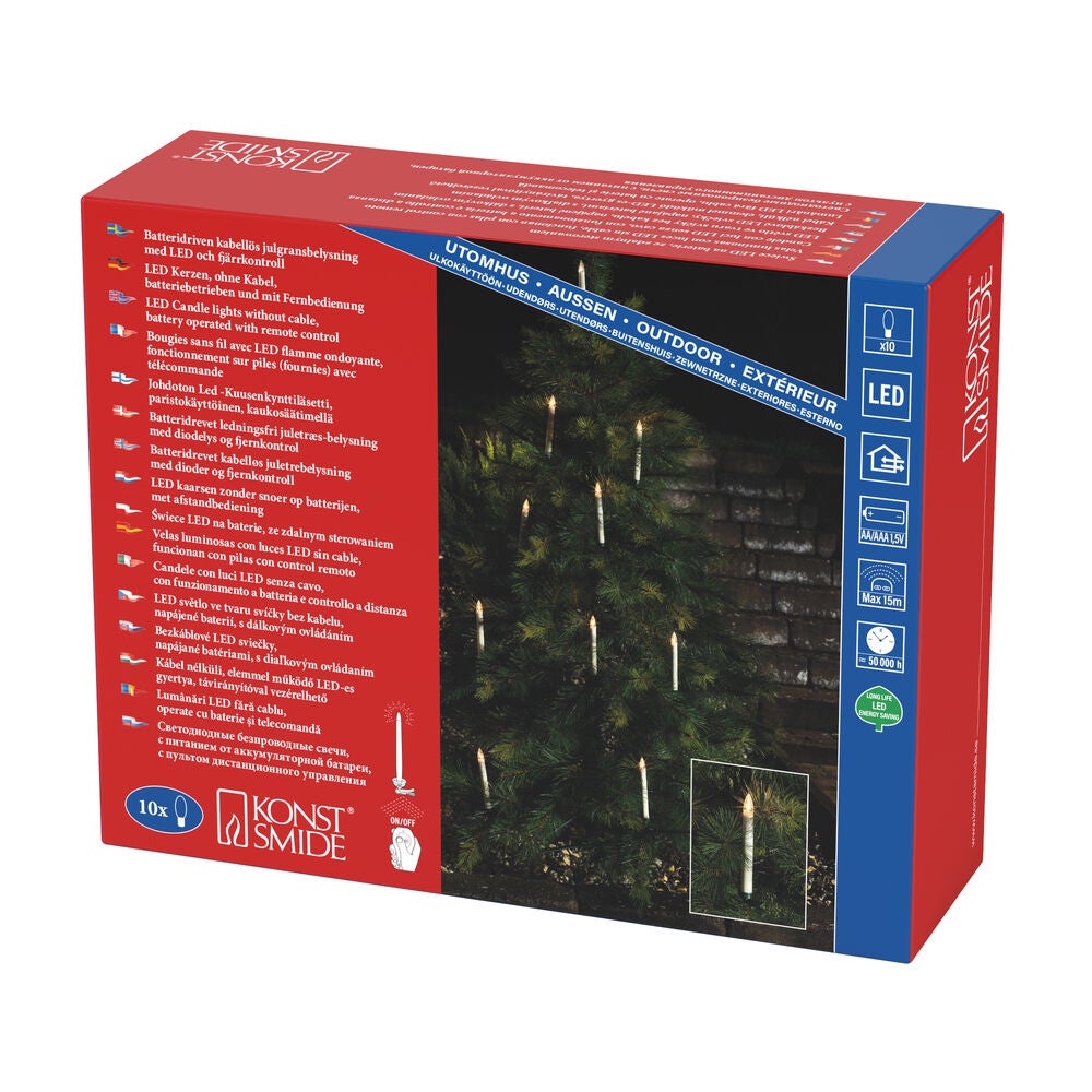 Christmas lightset 10 LED outd