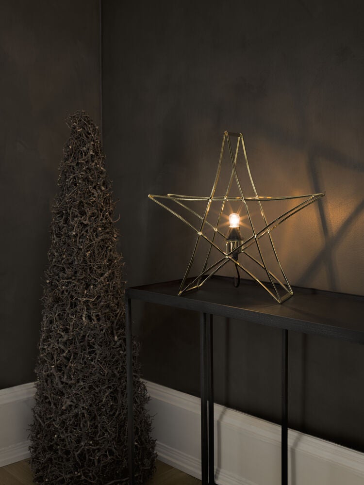 Metal table star, 40x40cm