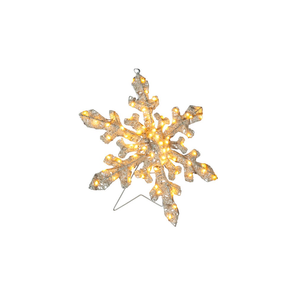 Deco. snowflake outd. 40cm