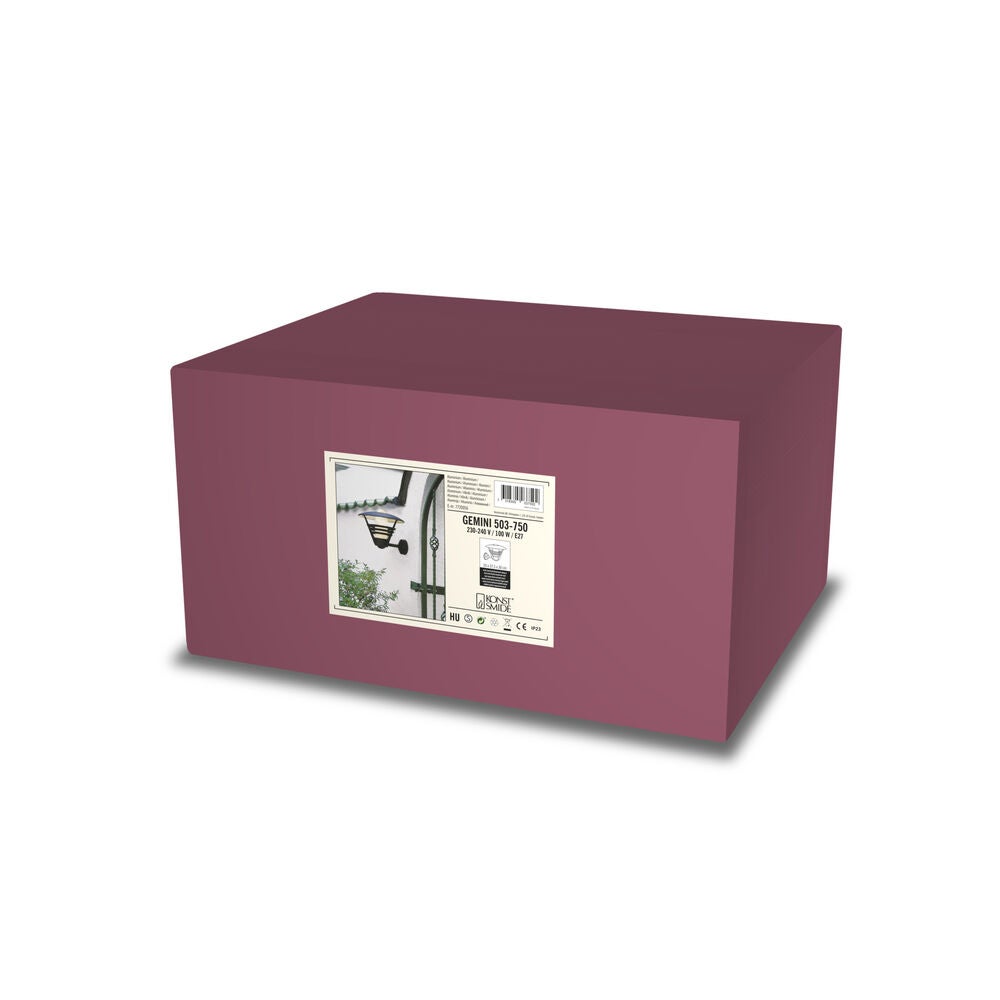 Gemini Wall Light Matt Black