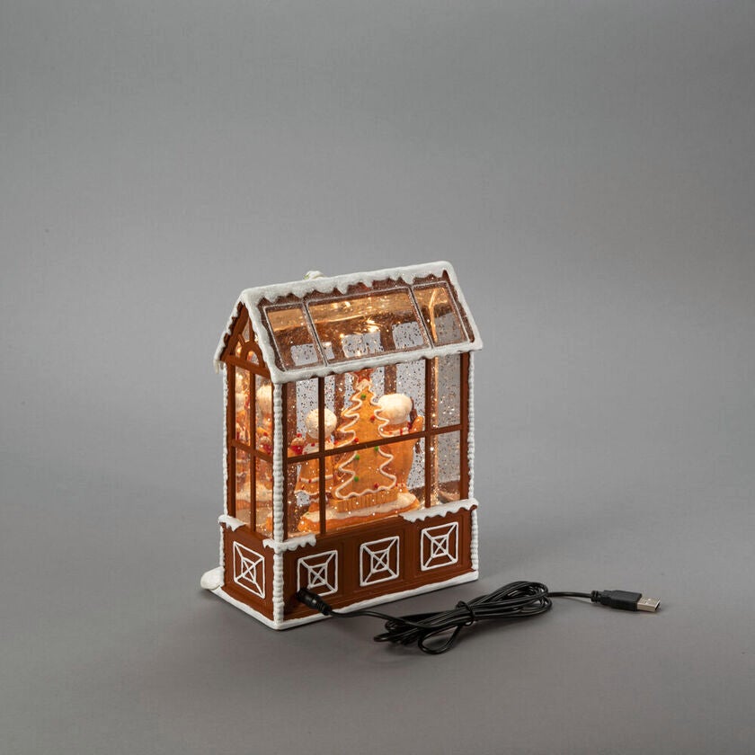 Wasserlaterne Lebkuchenhaus