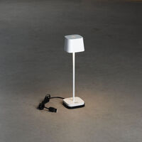 Capri mini bordslampa vit USB