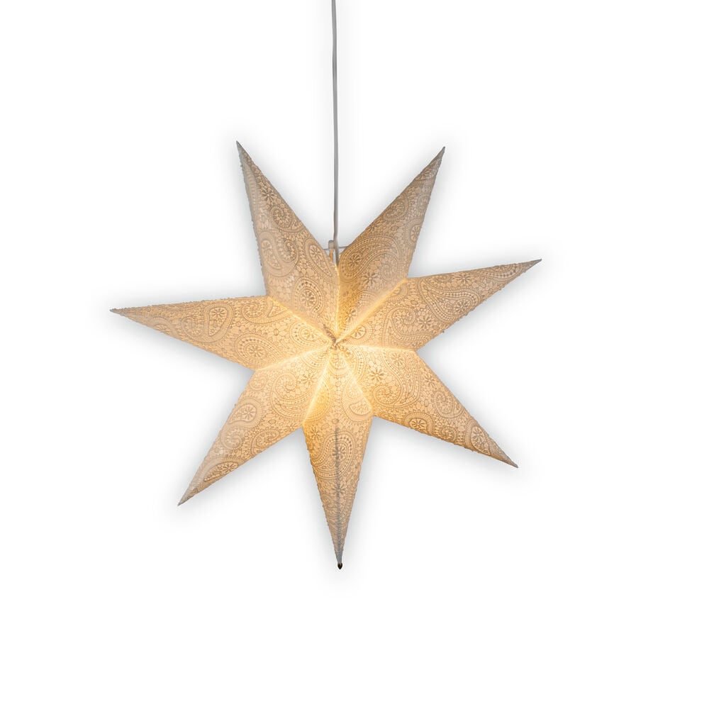 Paper Star hanging 60cm white