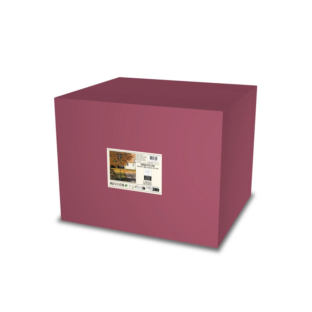 Virgo 3-arm lykta ex stolpe