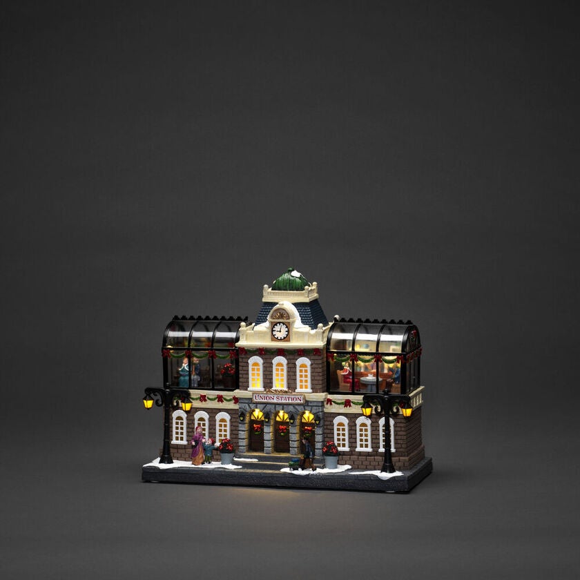 B/O Mekanisk juldekoration LED