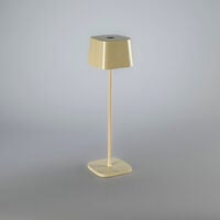 Capri bordslampa gräddvit USB