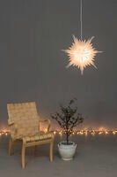 Pappersstjärna vit 60cm