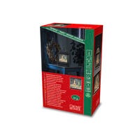 Vattenfylld lykta julmarknad