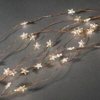 LED Sternenlametta 24 Straenge