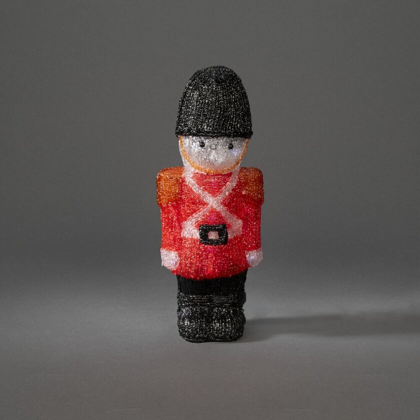 B/O Vakt akryl 28,5cm 16 LED