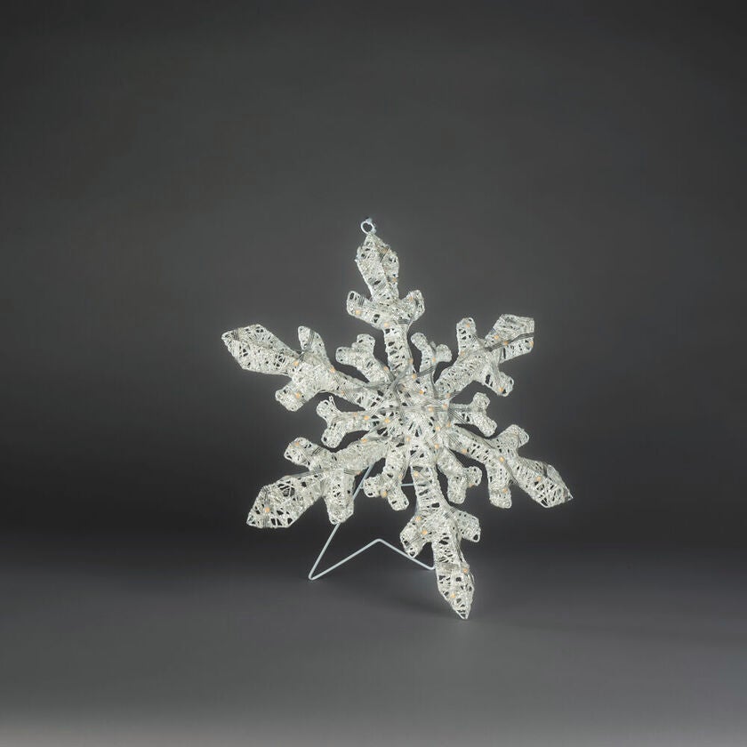 Deco. snowflake outd. 40cm