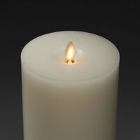 Wax Candle LED 9.6x 18.2cm B/O