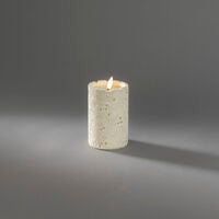 B/O cement candle light LED