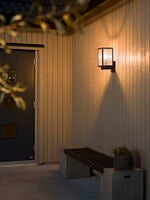 Carpi wall E27 black Up/down