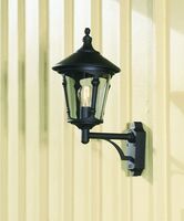 Virgo vägglykta upp E27 vit