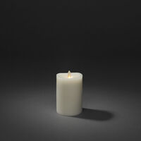 Vaxljus 7,6x14 cm LED