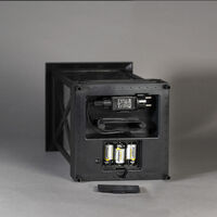 LED Laterne, gr., Kamin, 