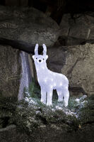 LED Acryl Rentier, 40 kalt wei