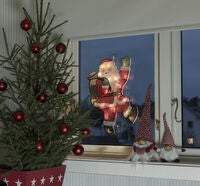 Fensterbild, Weihnachtsmann, 2