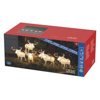 Acrylic Moose 5pcs/set 40 LED