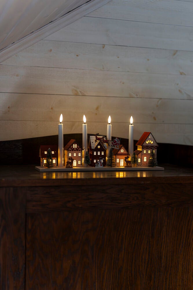 Silhou.-Leuchter LED B/O