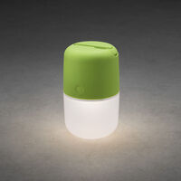 Assisi solcell/USB LED grön