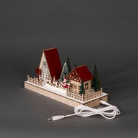 B/O Wood Silhouette 4 LED