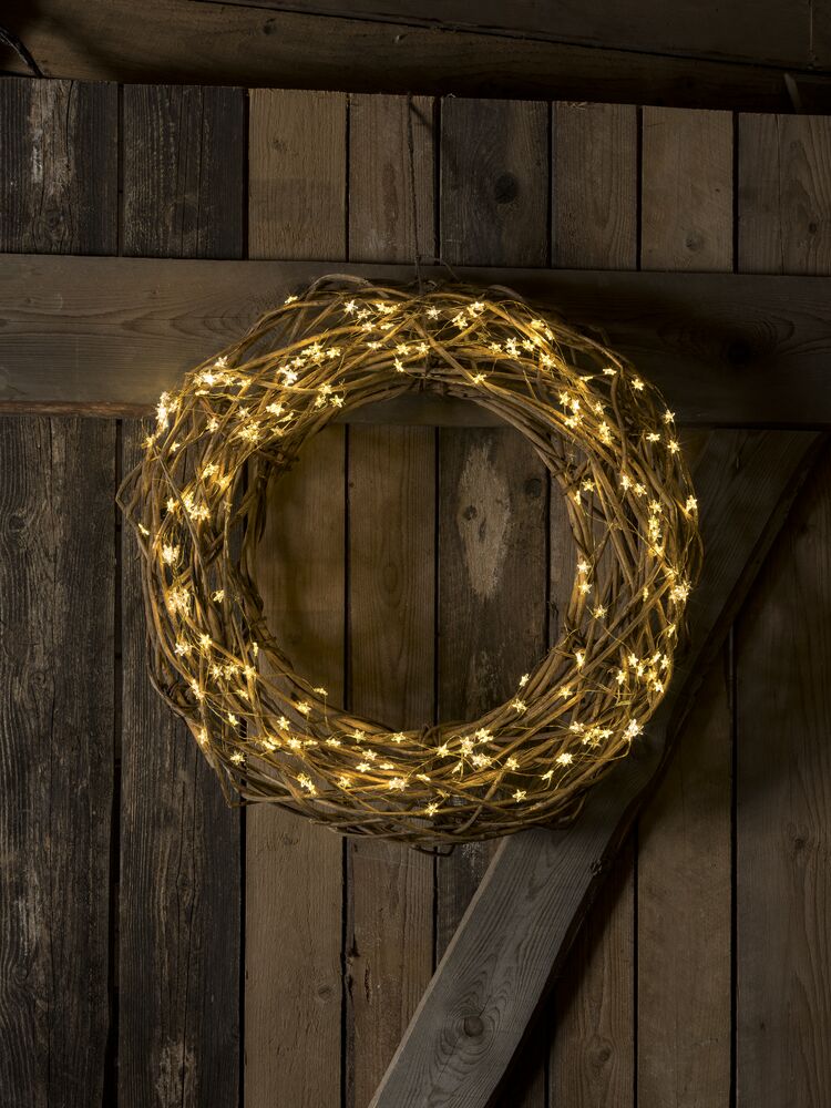 LED Sternenlametta 10 Straenge