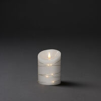 Wax Candle Warm White LED