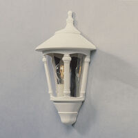 Virgo Flush Wall Light M.White