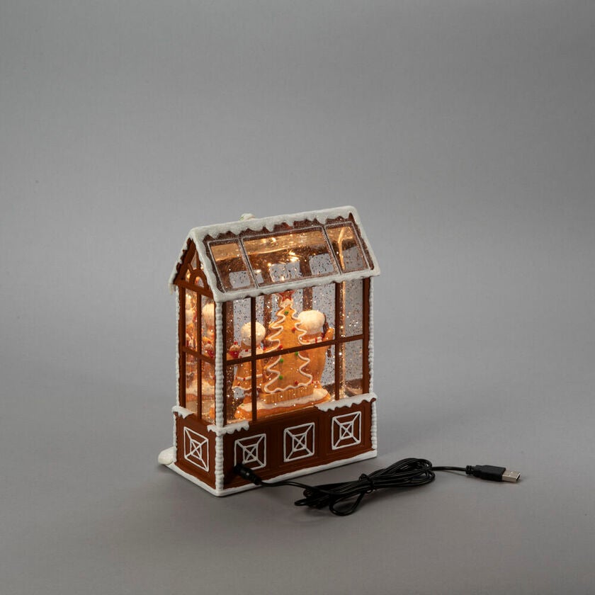 Wasserlaterne Lebkuchenhaus