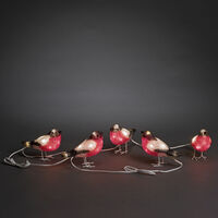 Domherrar akryl 5st LED