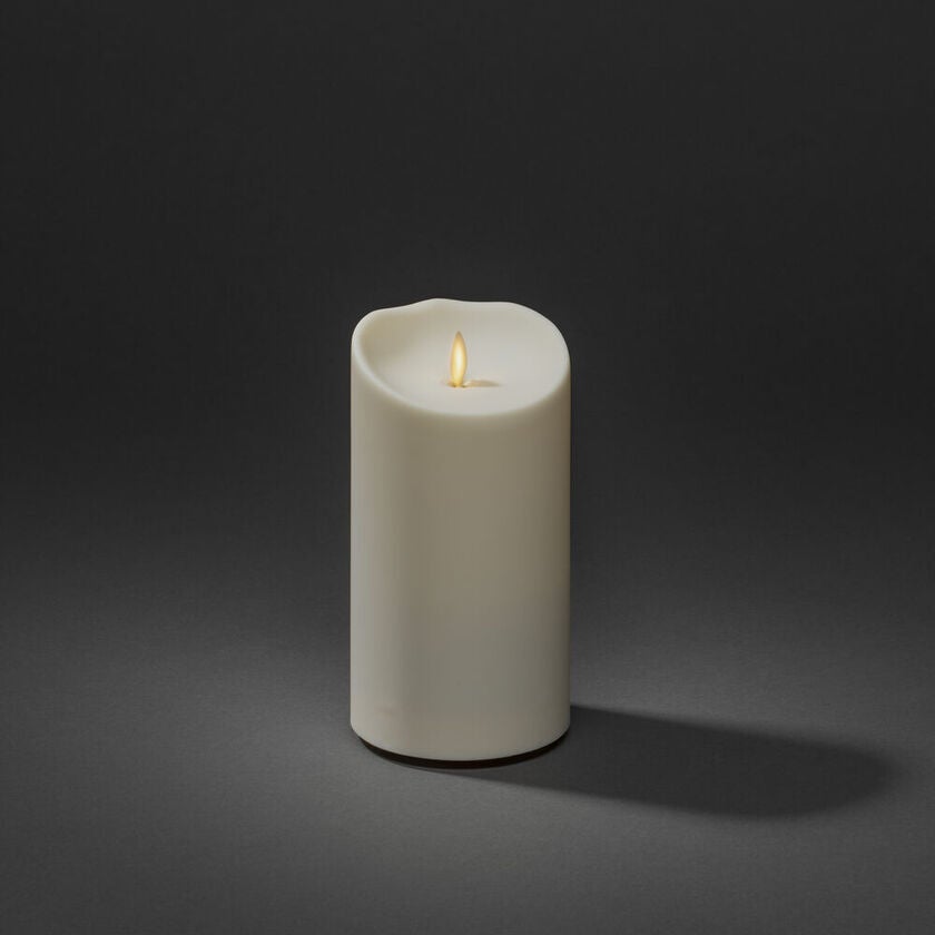 B/O candle LED 9,5x18,4 cm