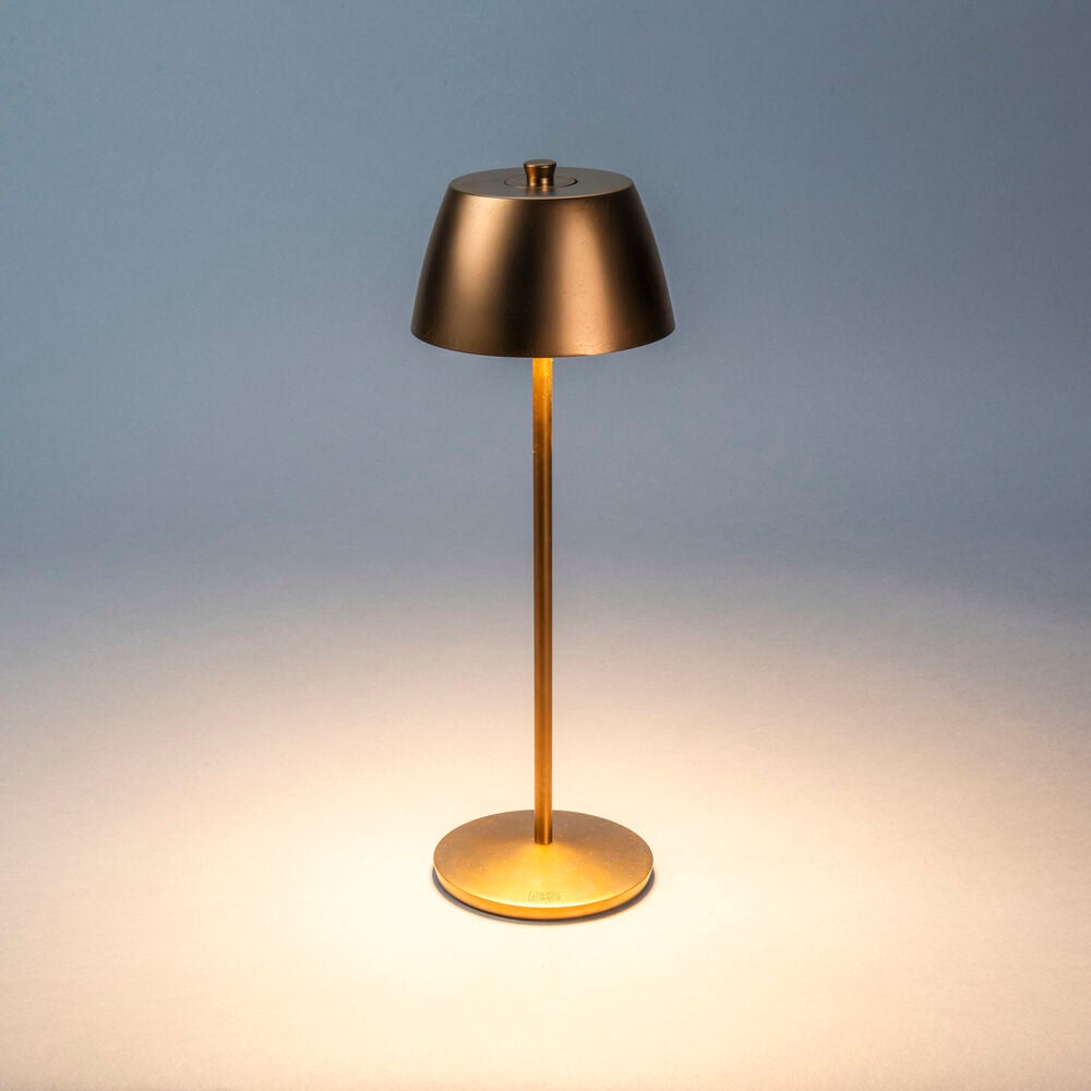 Èze bordslampa Matt Koppar USB