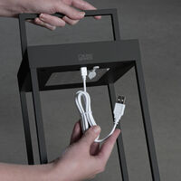 Portofino lanterna USB/sol sv