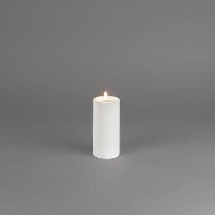LED candle White 15cm 2xAA