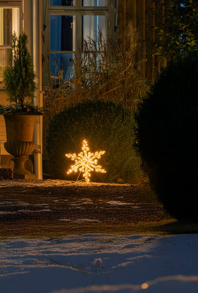 Deco. snowflake outd. 60cm