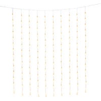 Gardinslinga droppar 140 LED
