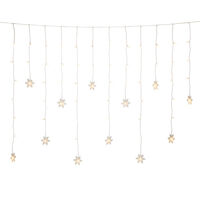 Curtain, 12 snowflakes 60 LED