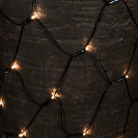 Nät 160 varmvit LED 0,6x2m