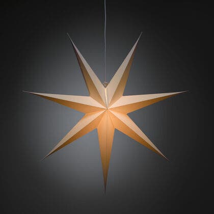 7 Point Paper Star 78cm White