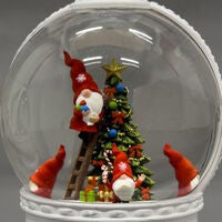 B/O Vattenfylld lykta 4 Tomtar