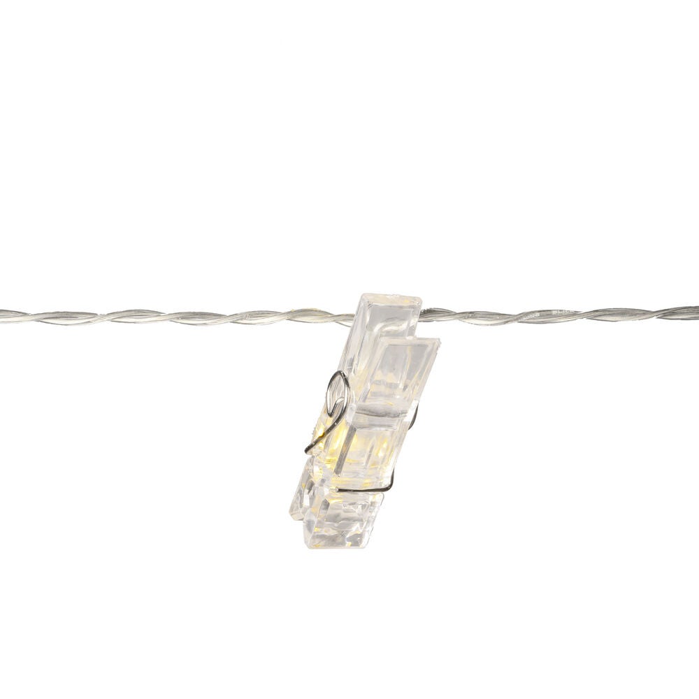 LED Lichterkette mit Clips